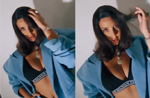 Nora Fatehi raises temperature in a plunging bralette, mini skirt; hot video goes viral